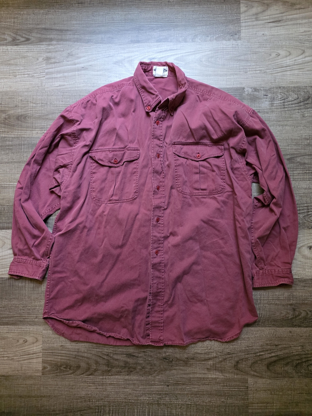 90's Men's Button-down In Dusty Rose